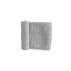 Muslin Swaddle Wrap - Grey Stripe