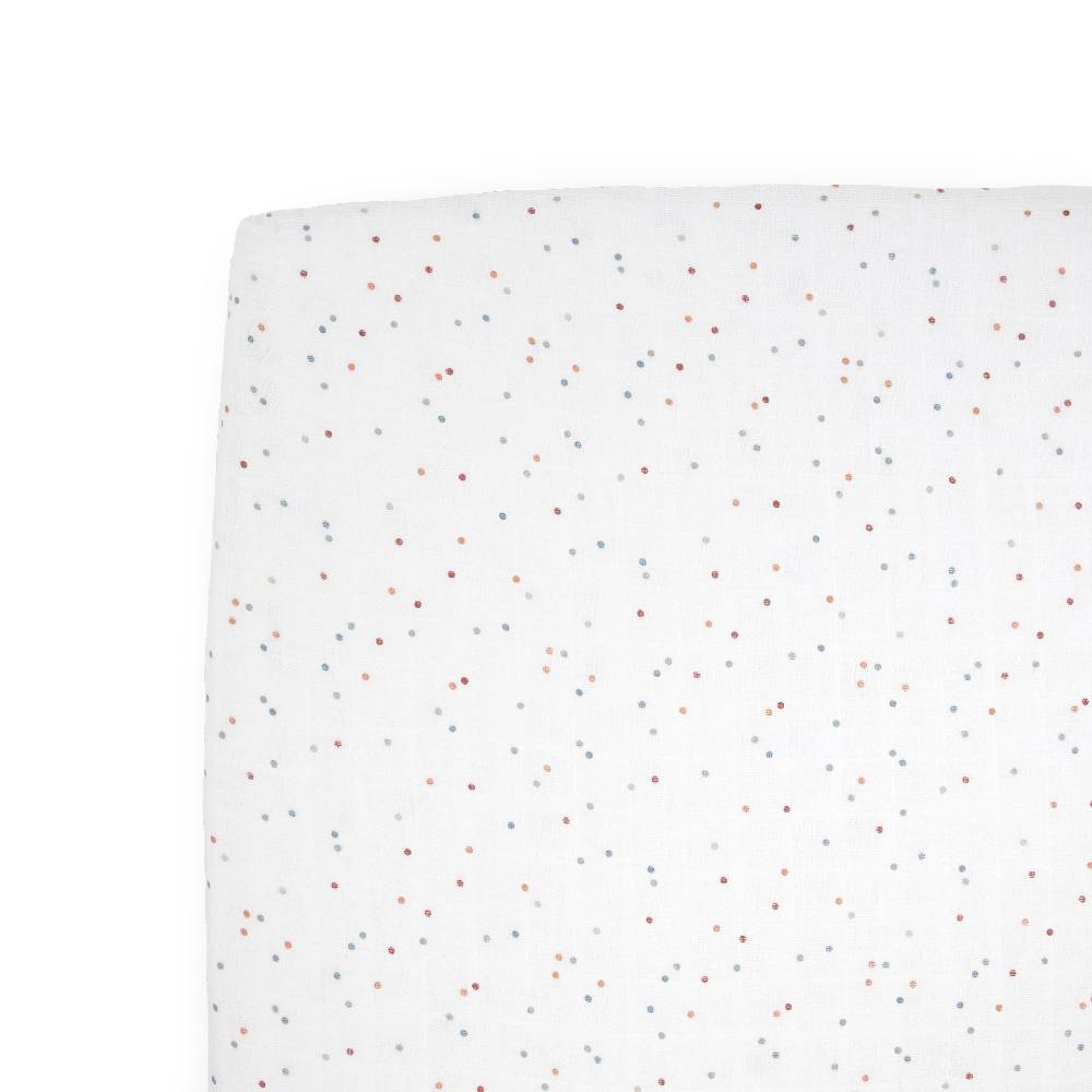 Muslin Cot Bedding Set - Mermaid Party