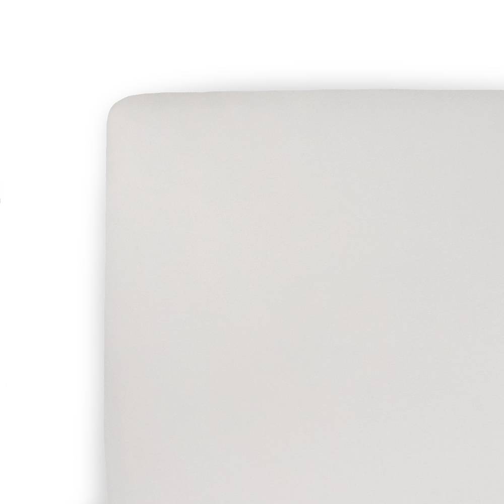 Stretch Knit Fitted Cot Sheet - Pebble