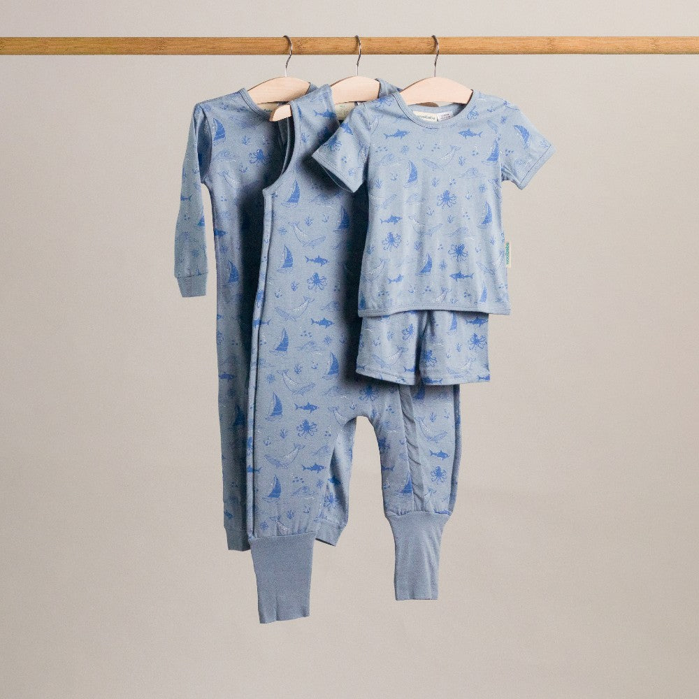 3 Seasons Sleeping Suit - Glacier Sail Away