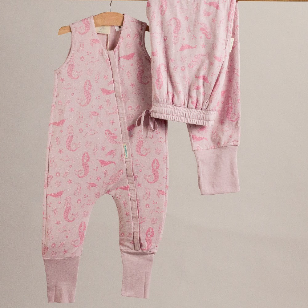 3 Seasons Sleeping Suit - Shell Mermaids