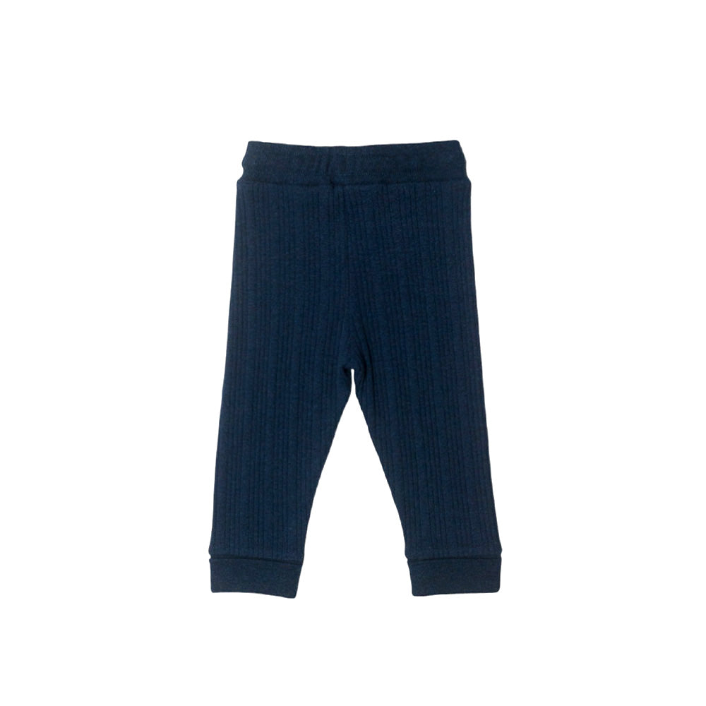 Merino Cotton Relaxed Pants - Tekapo Marl