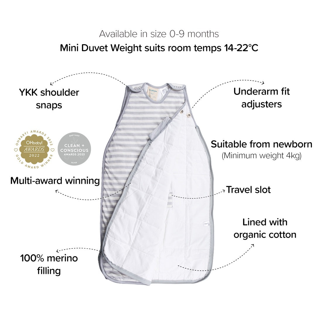 Duvet Side Zip Sleeping Bag - Tekapo Stars