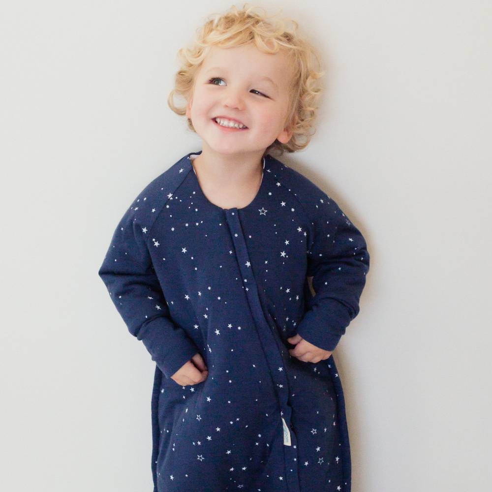 Duvet Sleeved Sleeping Suit - Tekapo Stars
