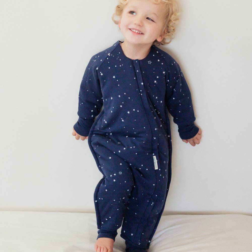 Duvet Sleeved Sleeping Suit - Tekapo Stars
