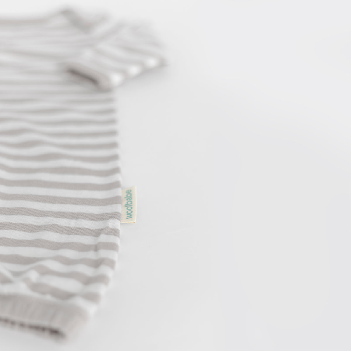 Merino Cotton Gown - Pebble
