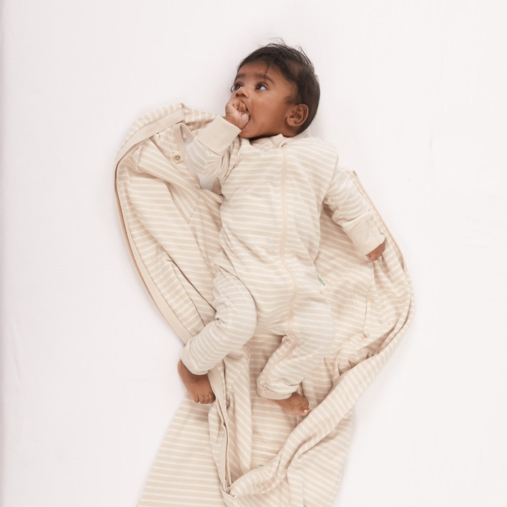 Merino Cotton PJ Suit - Dune