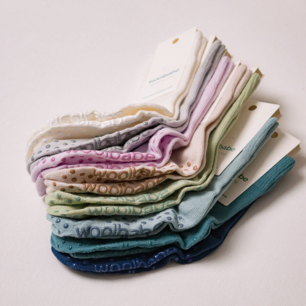 Merino Cotton Sleepy Socks - Dune