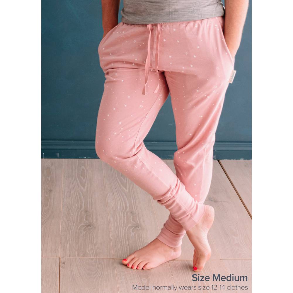 Relax! Merino Cotton Lounge Pants - Solid Night