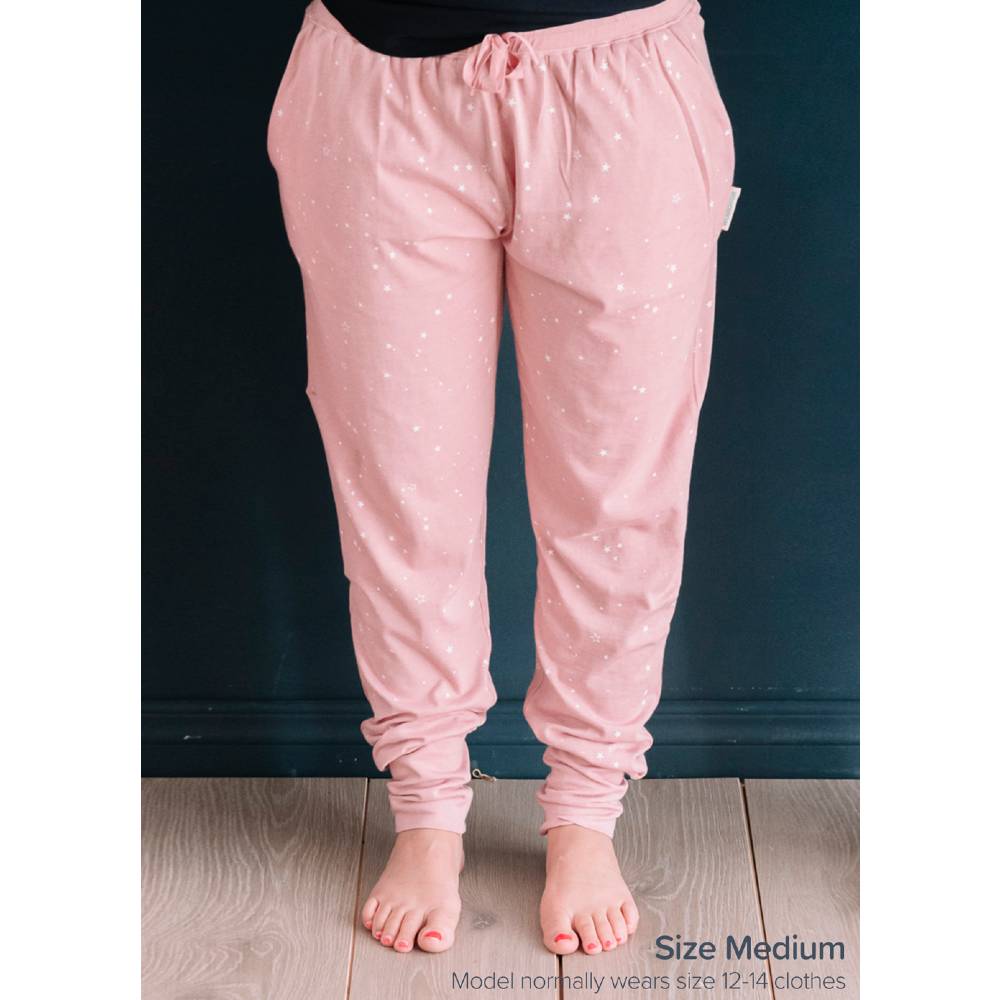 Relax! Merino Cotton Lounge Pants - Solid Night