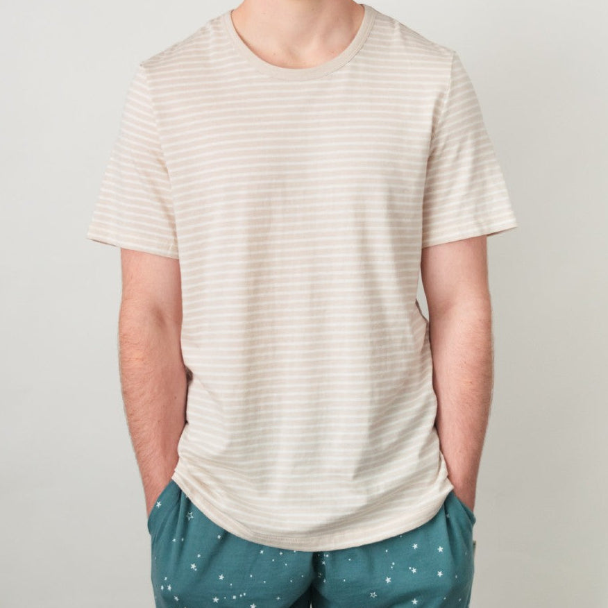 Relax! Merino Cotton Unisex Tee - Dune