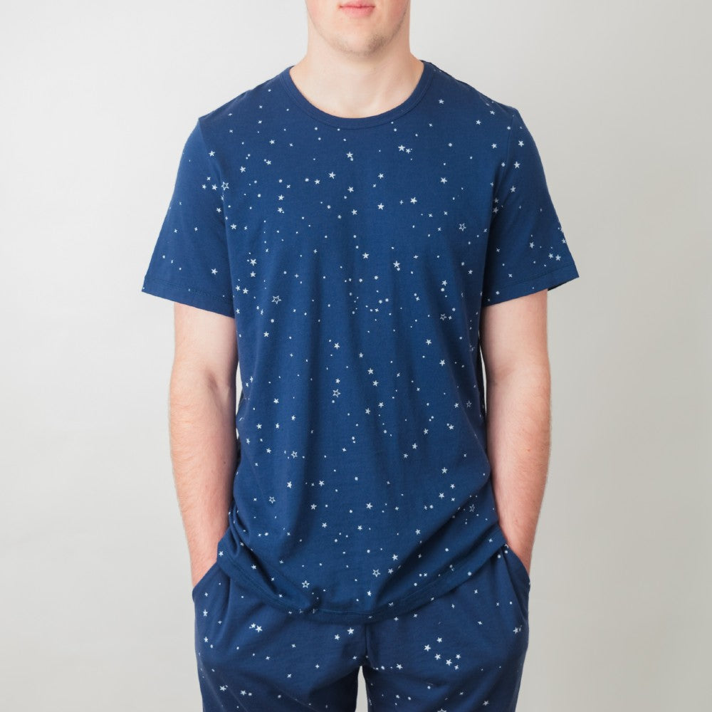 Relax! Merino Cotton Unisex Tee - Tekapo Stars