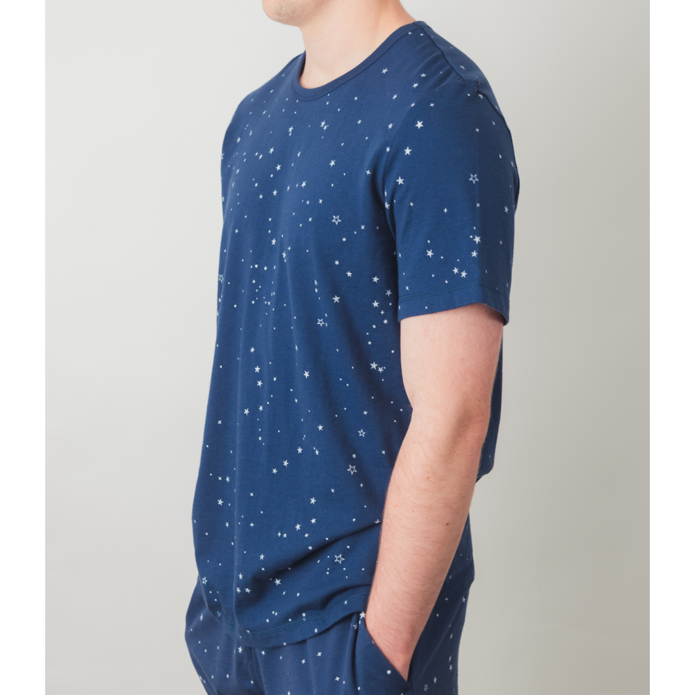 Relax! Merino Cotton Unisex Tee - Tekapo Stars