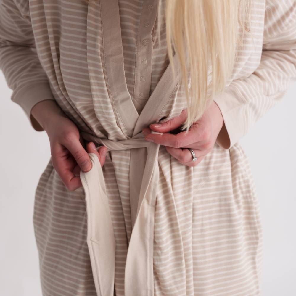 Relax! Merino Cotton Robe - Dune