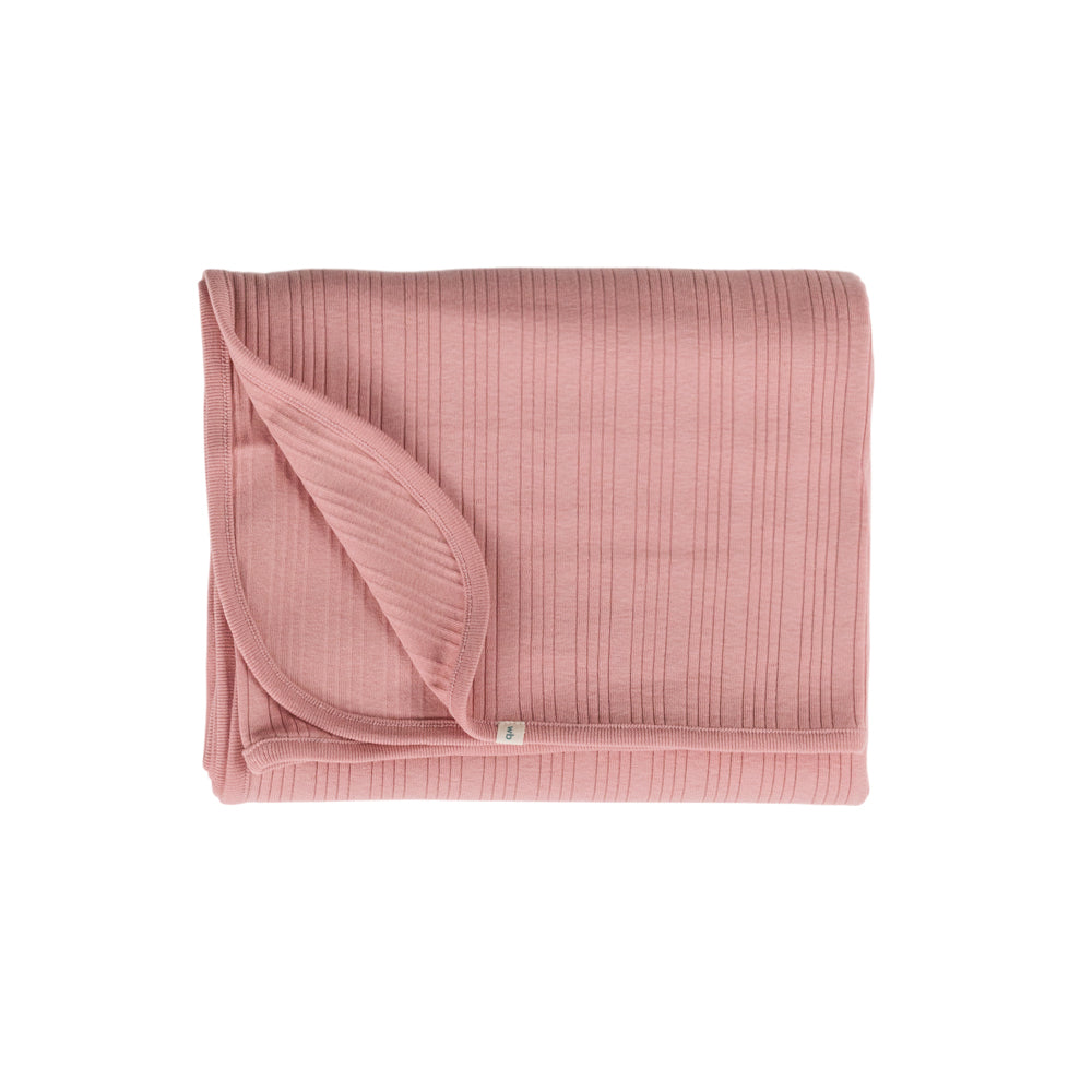 Merino Cotton Swaddle Blanket - Dusk Marl