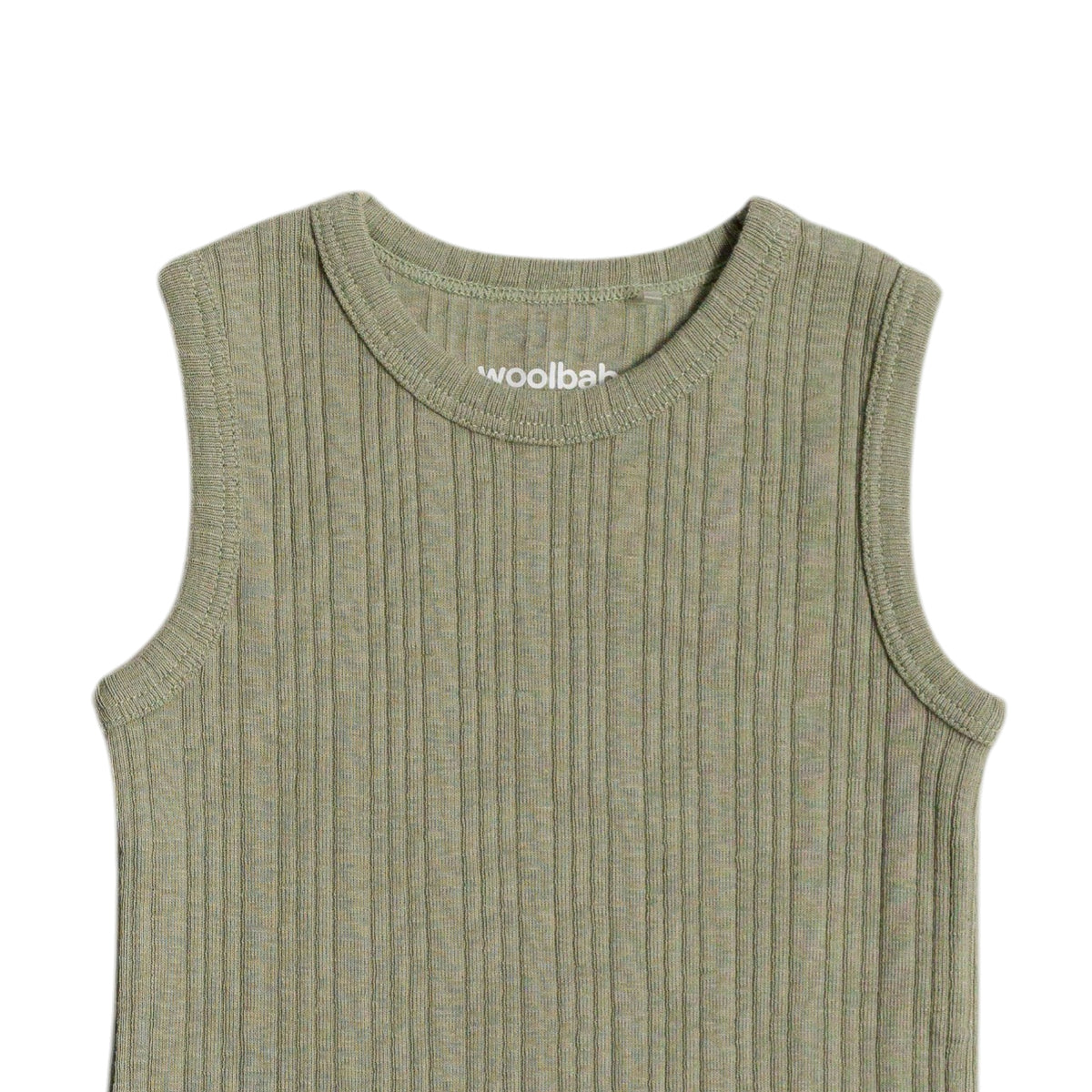 Merino Cotton Singletsuit - Flax Marl