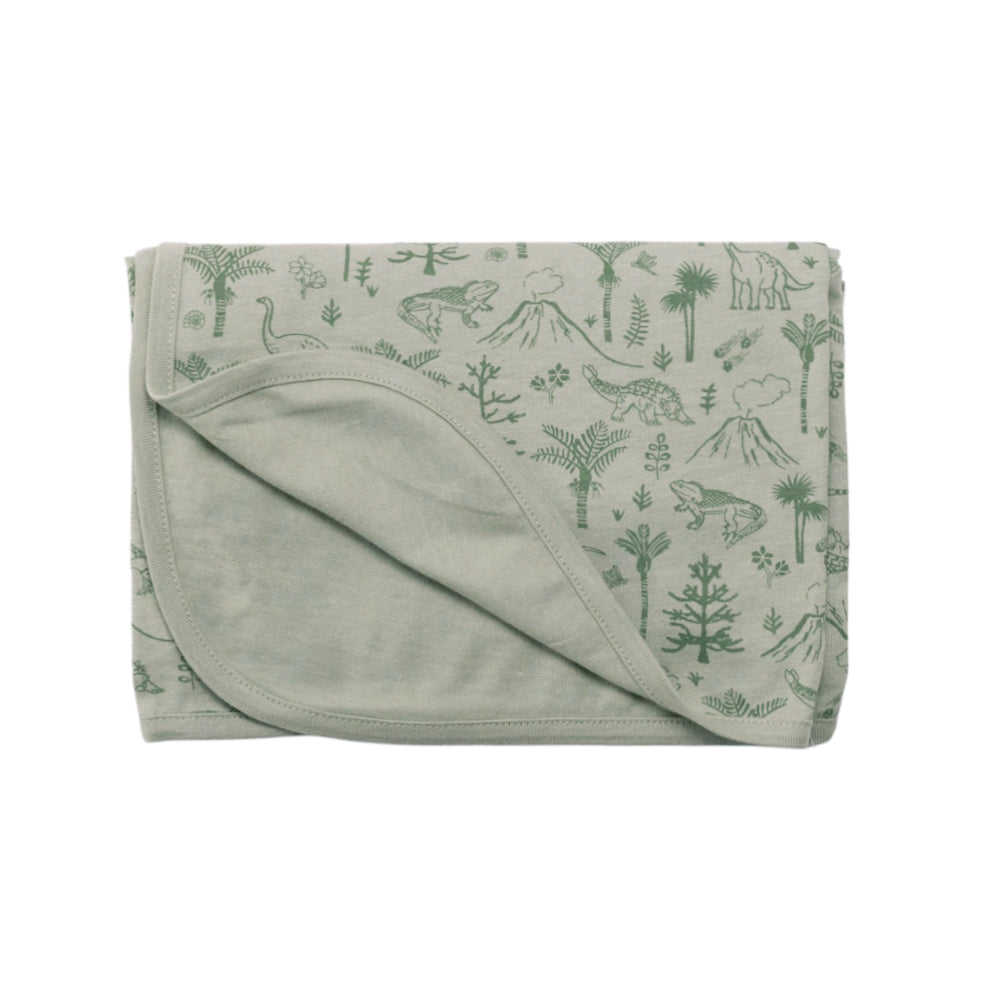 Merino Cotton Swaddle Blanket - Flax Zealandia