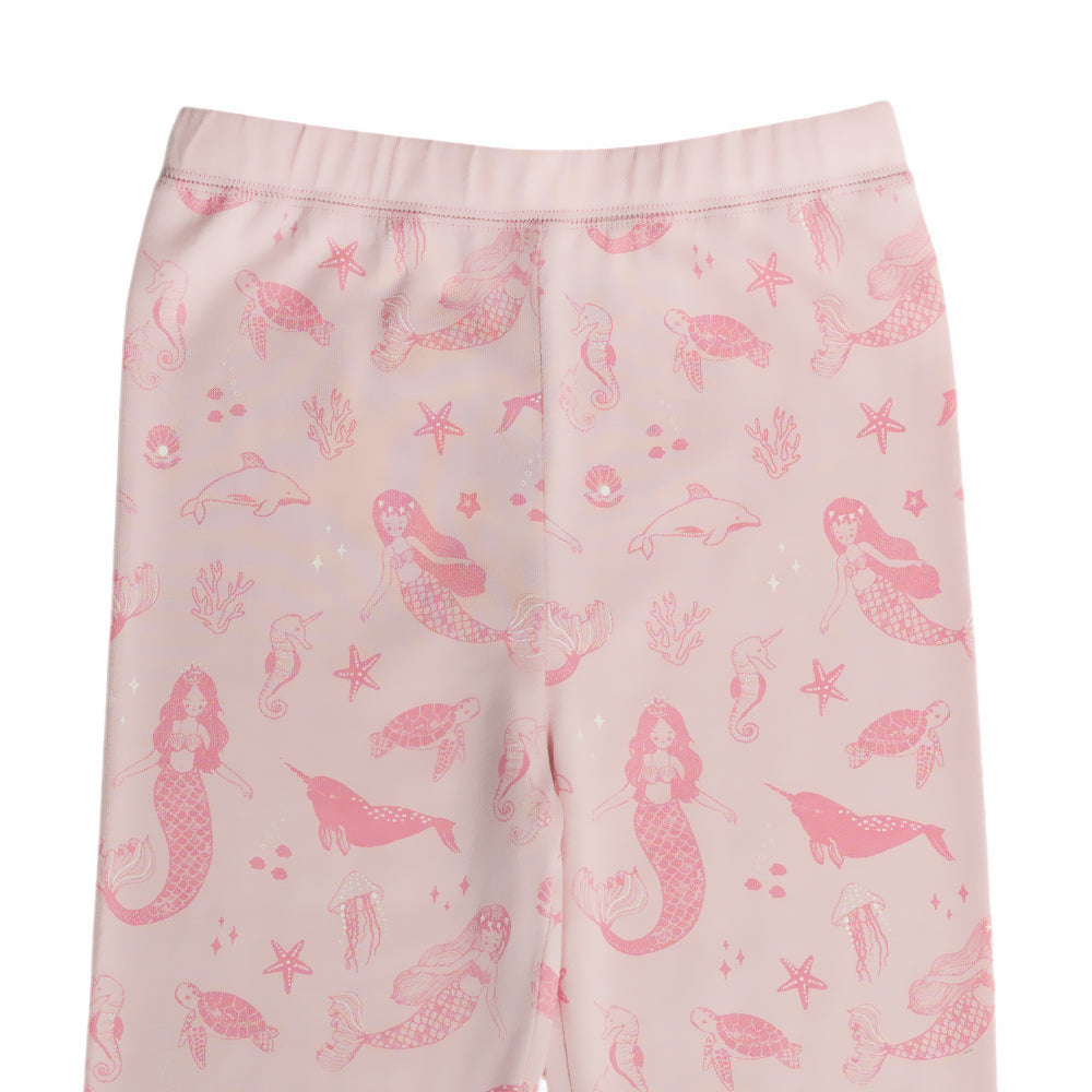 Merino Cotton Winter Pyjamas - Shell Mermaids