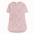 Relax! Henley Short Sleeve Nightie - Shell Mermaids