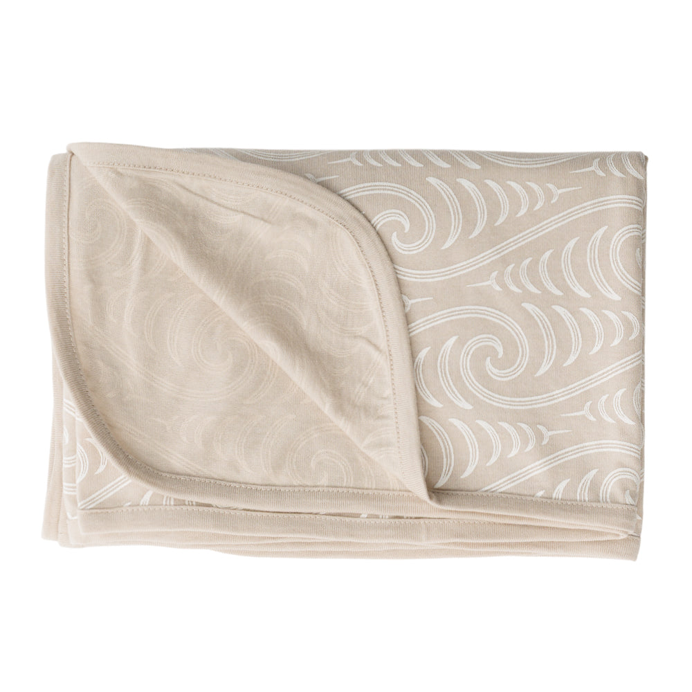 Merino Cotton Swaddle Blanket - BO & KO Ngaru
