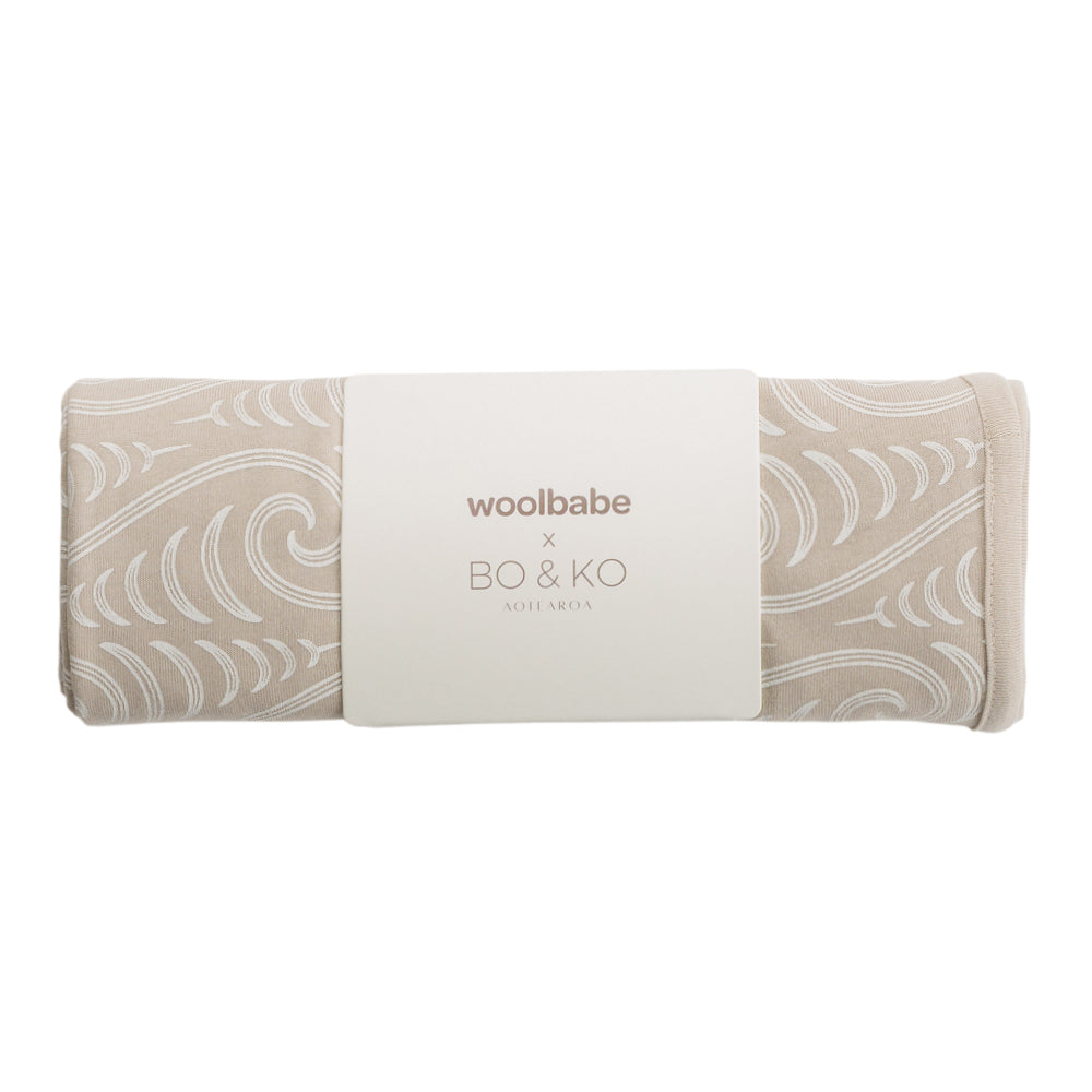 Merino Cotton Swaddle Blanket - BO & KO Ngaru