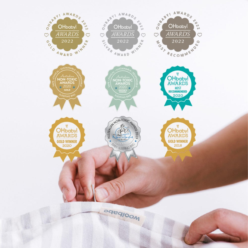 Duvet Front Zip Sleeping Bag - Pebble