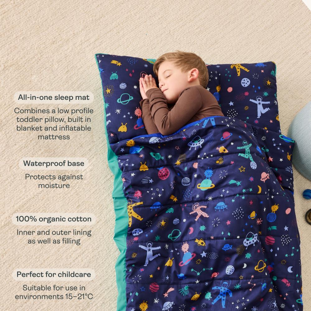 DreamRoll All-in-One Sleep Mat & Portable Bed - Space Dreams