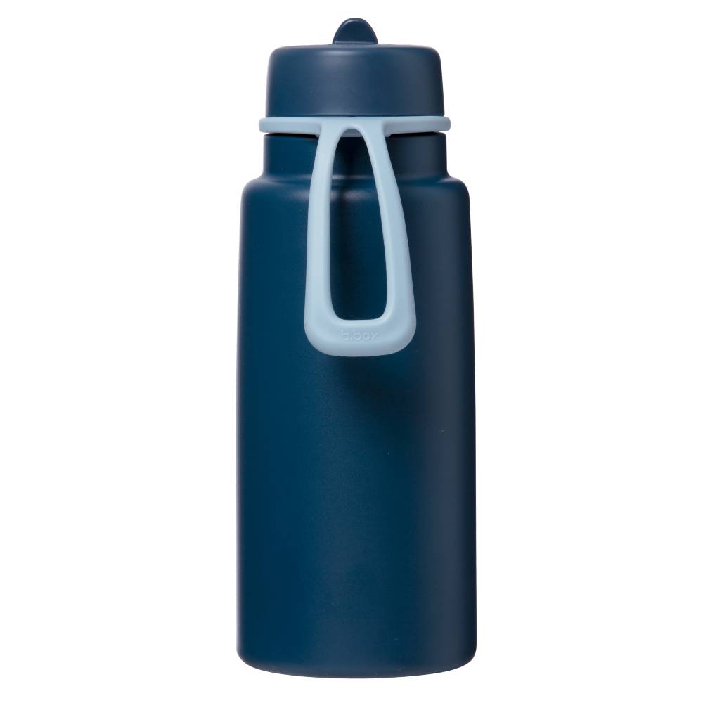 Insulated Flip Top Drink Bottle - Midnight