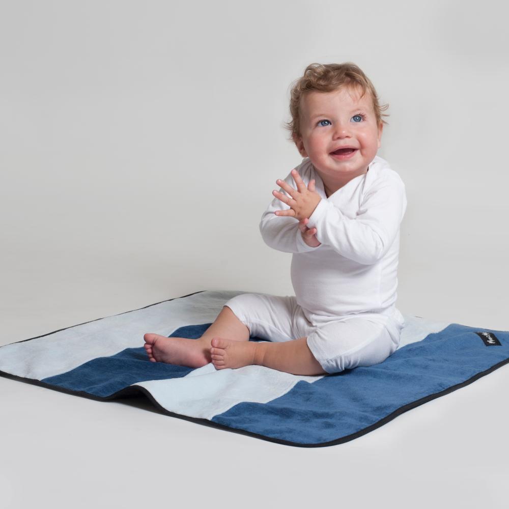 Play N Change Mat - Pink & Grey