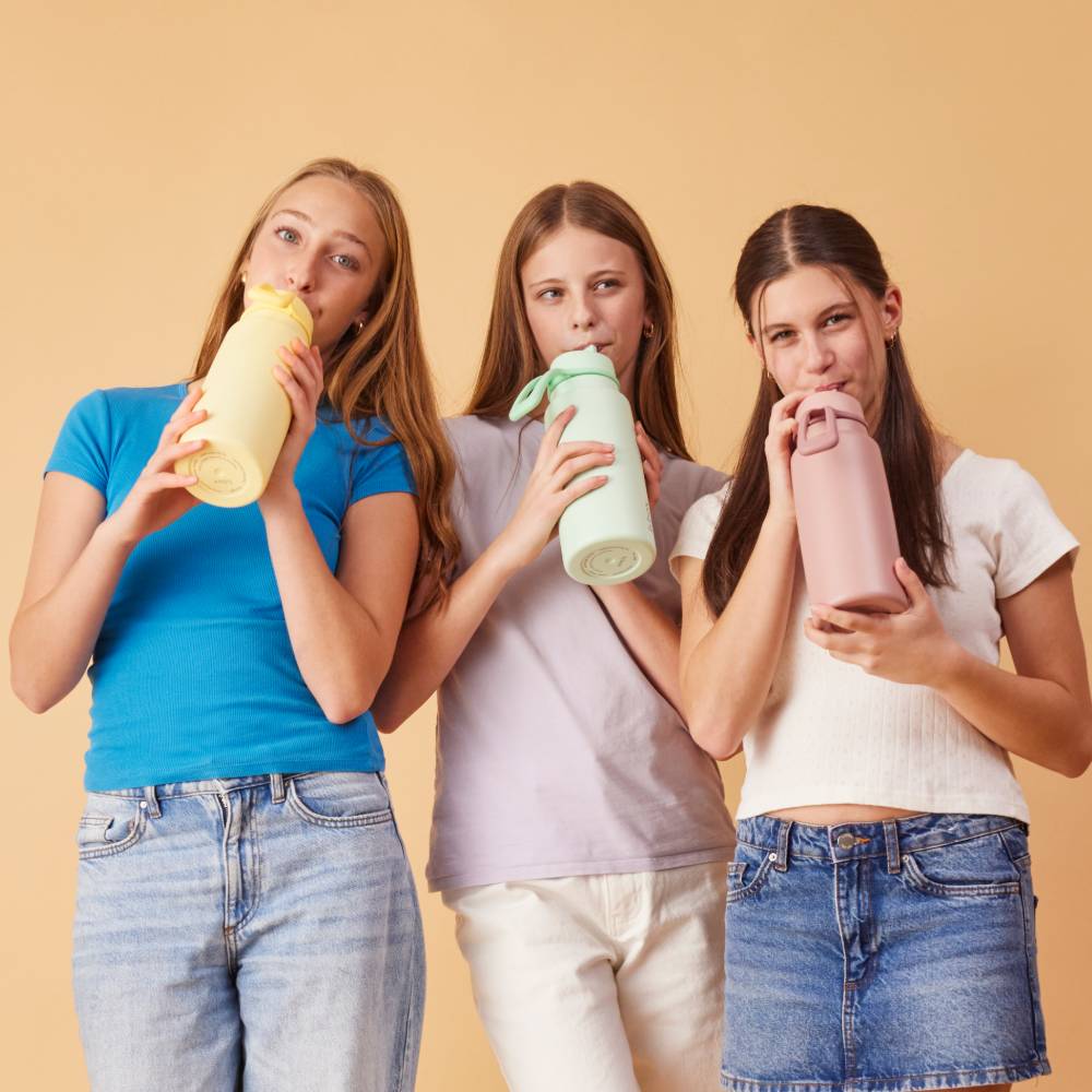 Insulated Flip Top Drink Bottle - Berry Smoothie