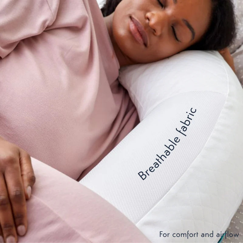 Breathe Pregnancy Pillow - Luxe White