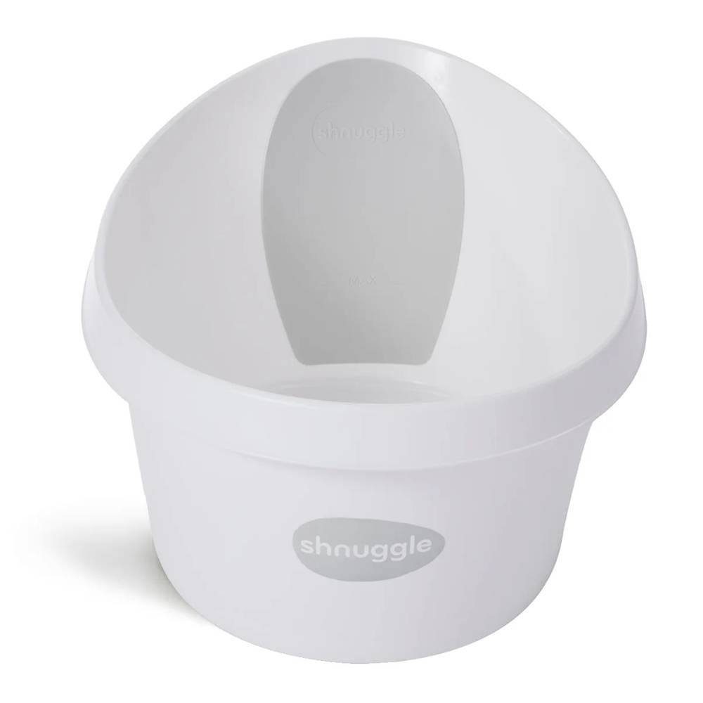 Toddler Bath - White Grey