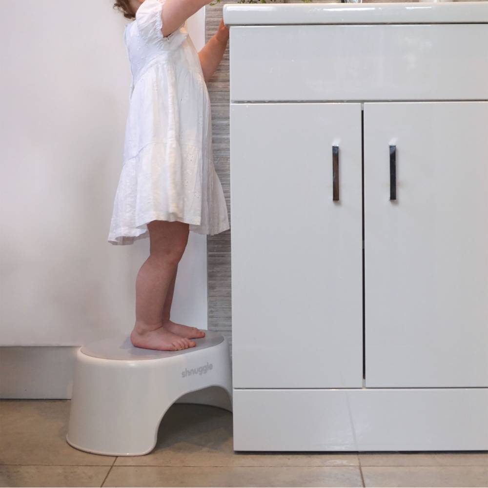 Step Stool - White