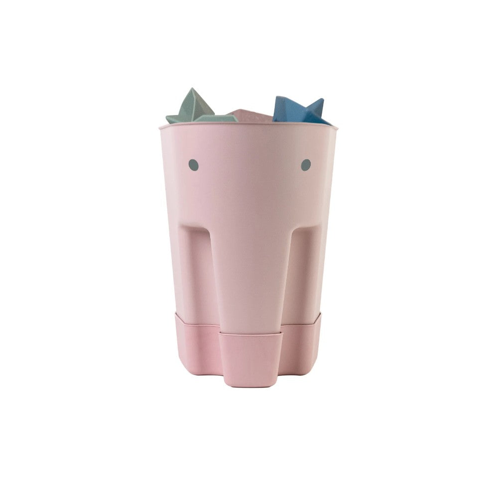 Bath Toy Caddy in Pink Elephant design