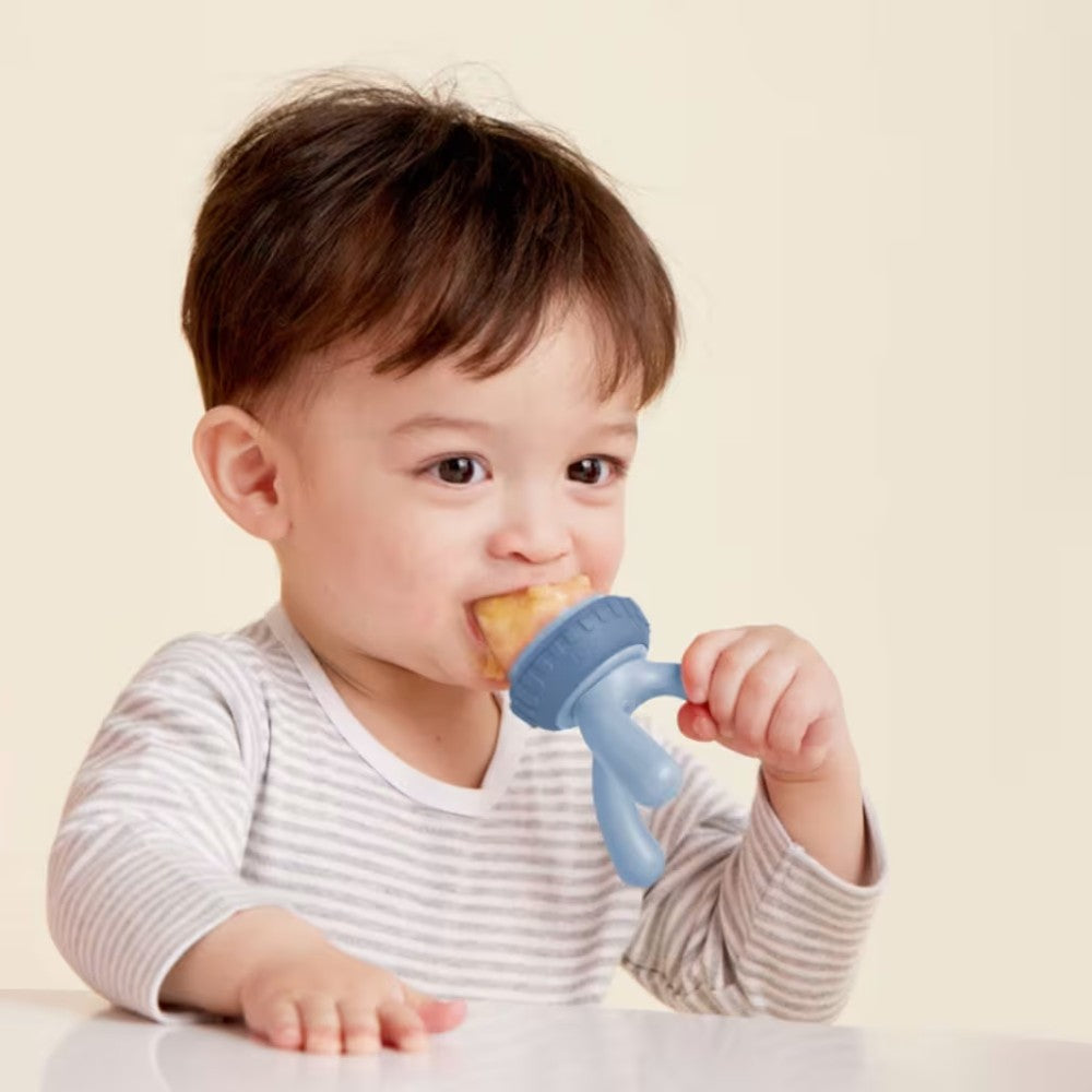 Silicone Fresh Food Feeder - Lullaby Blue