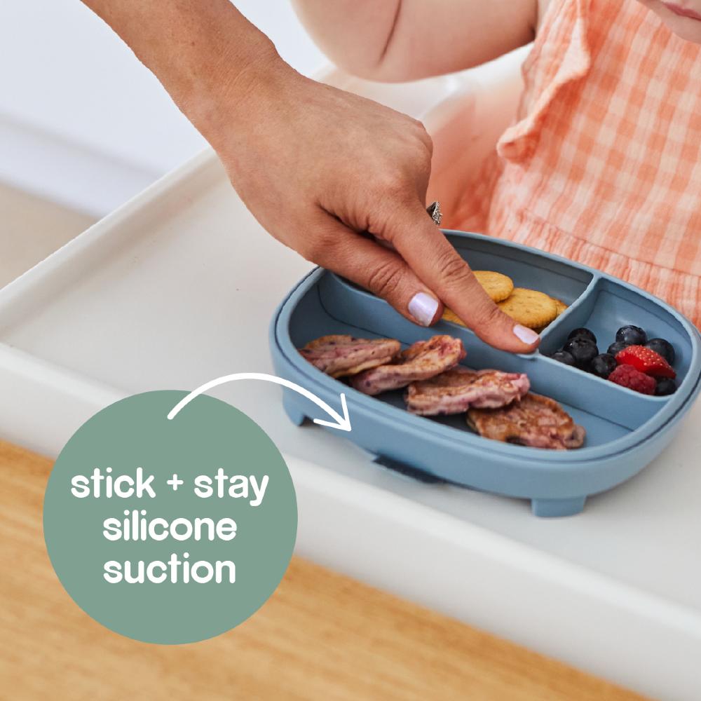 2 in 1 Suction Plate - Blush