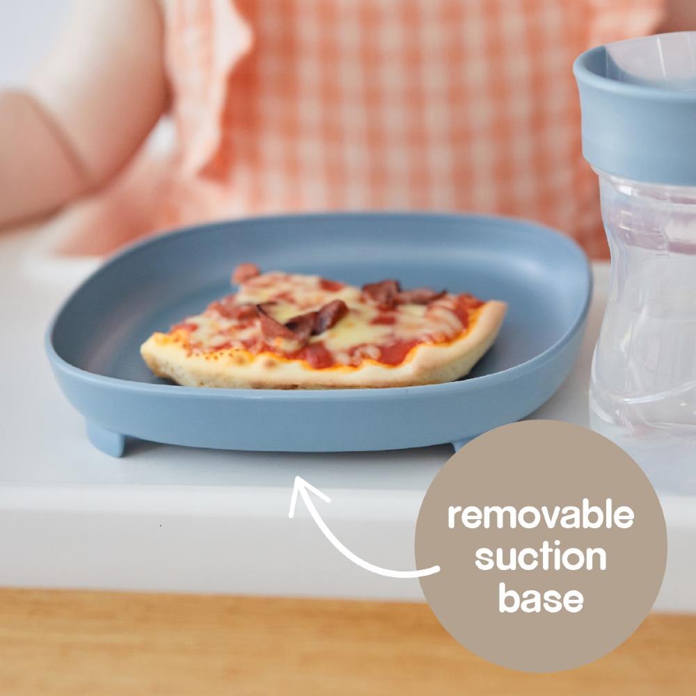 2 in 1 Suction Plate - Ocean