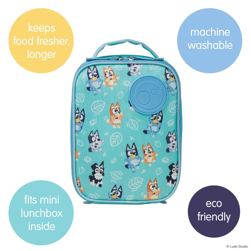Insulated Lunch Bag Mini - Bluey - Teal