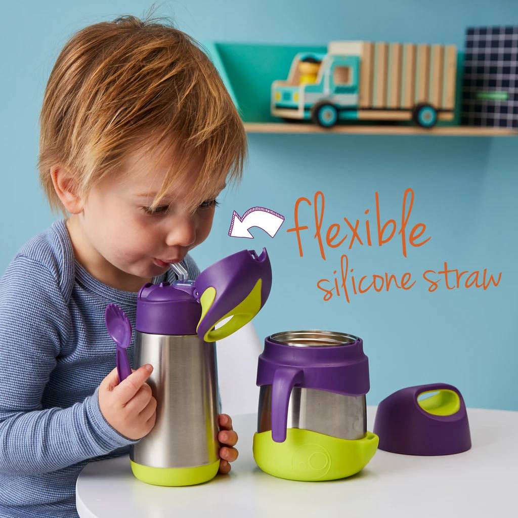 Insulated Drink Bottle - Lilac Pop