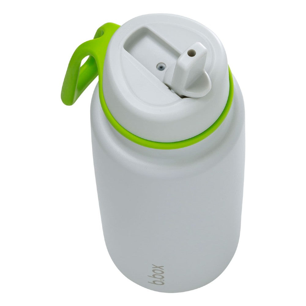 Insulated Flip Top Drink Bottle - Lime Time
