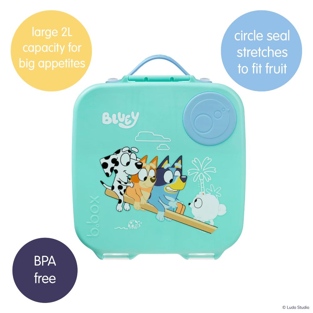 Lunchbox - Bluey - Teal