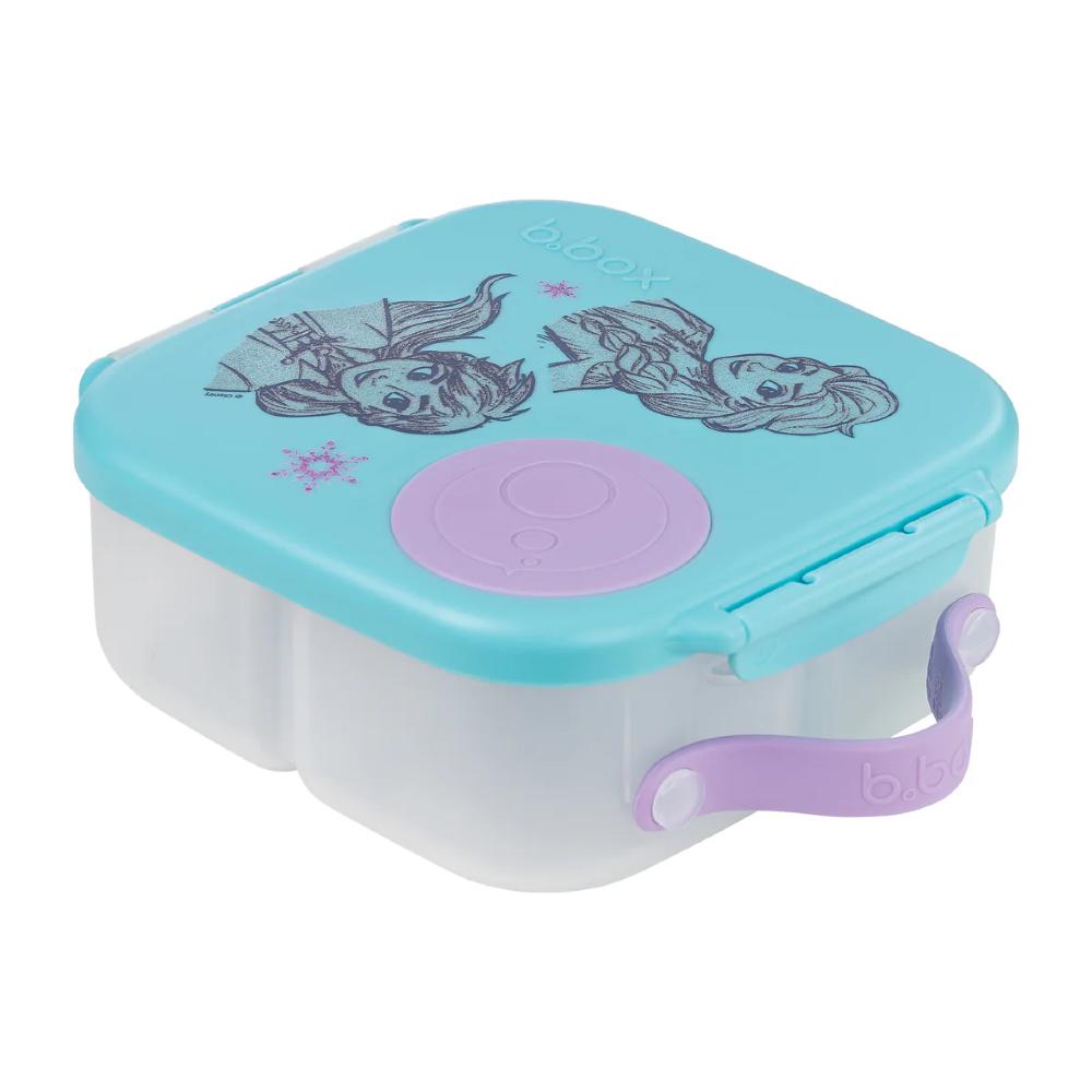 Children's mini lunchbox with Disney Princess design on a white background
