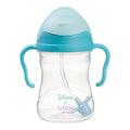 b.box sippy cup with blue lid and handles on a white background