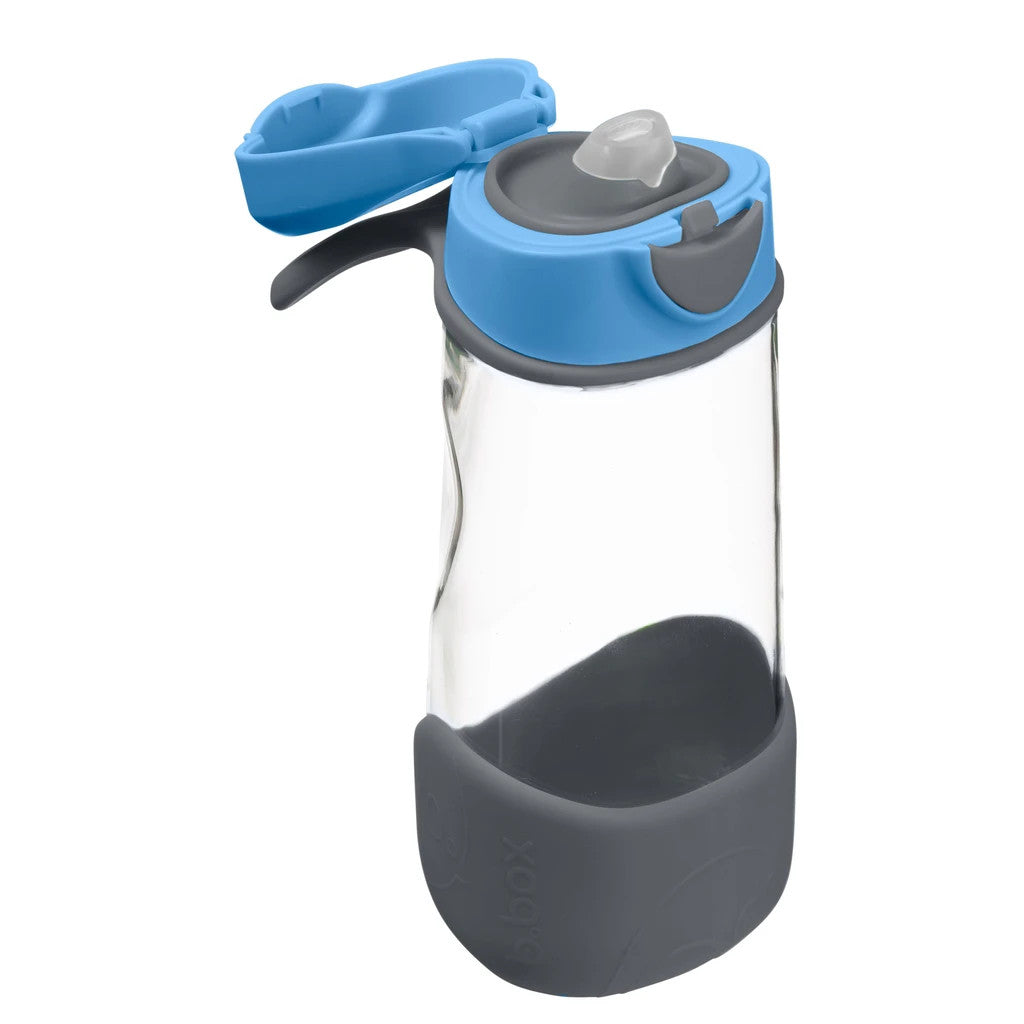 Sport Spout Bottle - Blue Slate