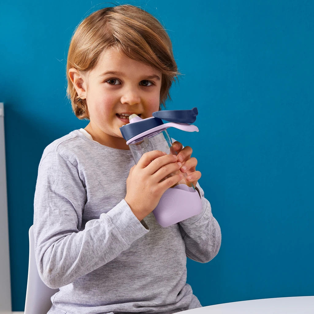 Sport Spout Bottle - Indigo Rose