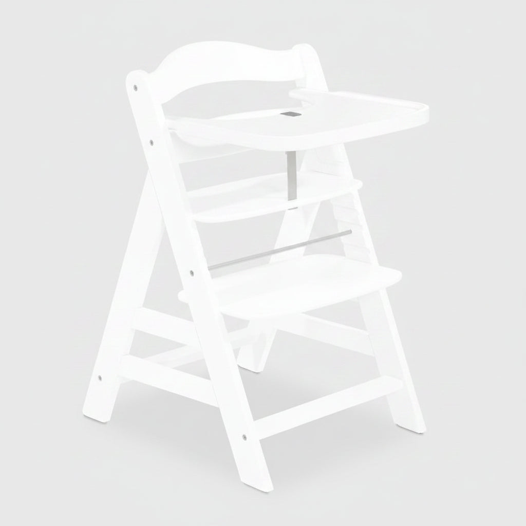 White Hauck Highchair with tray