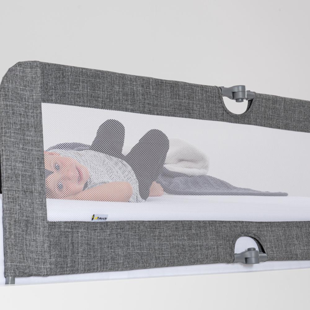 Sleep N Safe Plus XL Bed Guard - Melange Grey