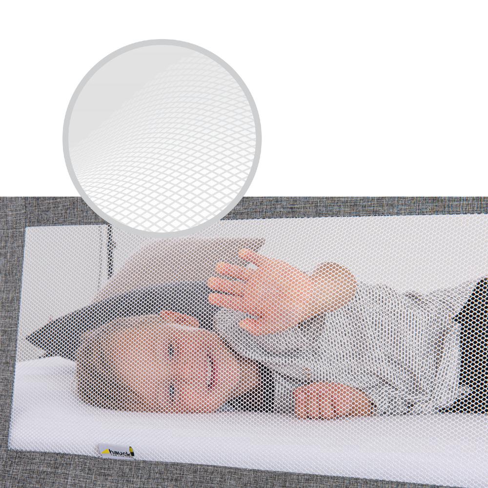Sleep N Safe Plus XL Bed Guard - Melange Grey