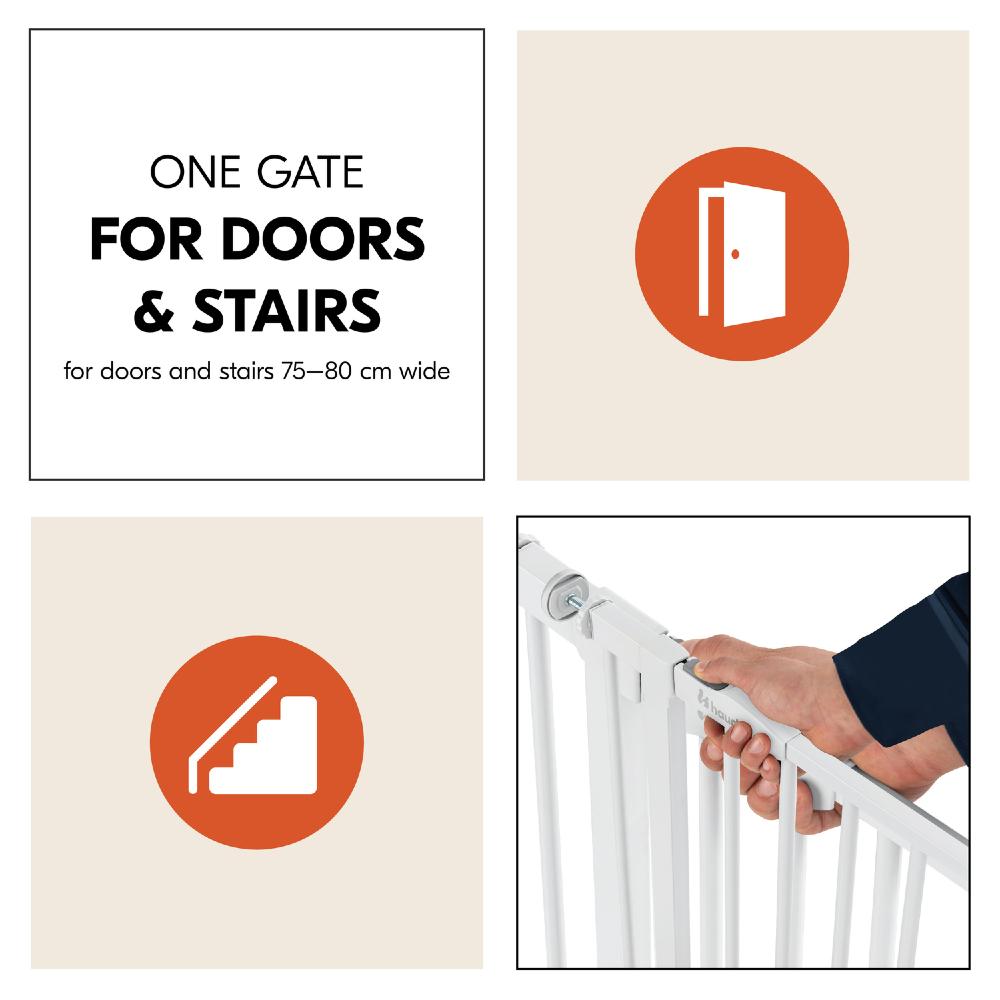 Open N Stop 2 Safety Gate - White