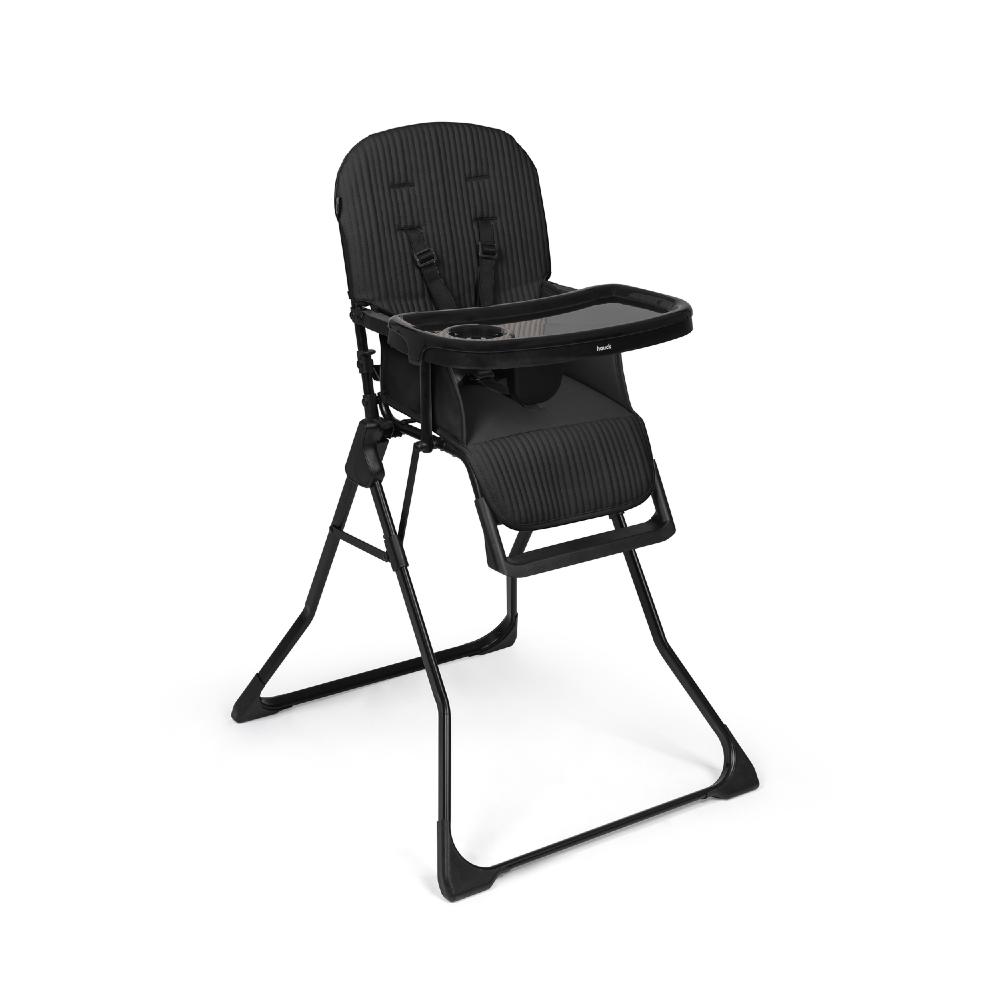 Hauck Black high chair on a white background